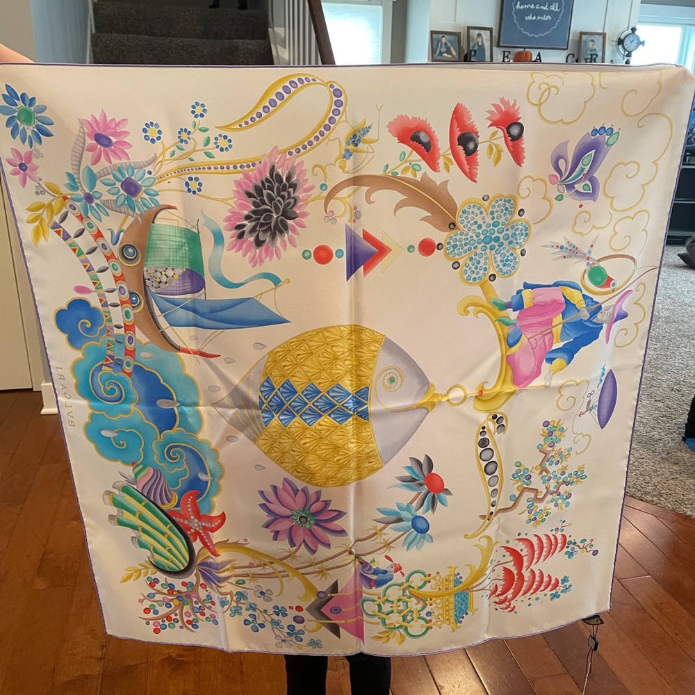 Bvlgari scarf - brand new w/tags and box